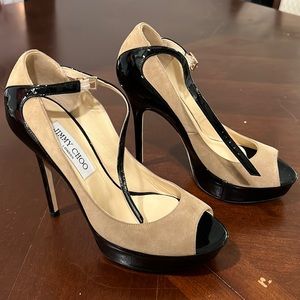 BNWT Jimmy Choo Peep Toe Pump